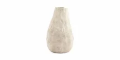 Vaas 22 cm beige Cave