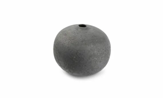 Vaas 23 x 20 cm Antraciet Bullet