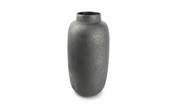 Vaas 23,5 x 49,5 cm Antraciet Bullet