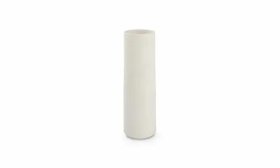Vaas 10 x 30 cm Wit Cone