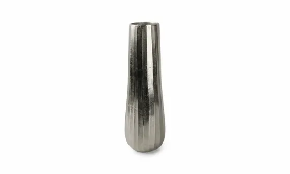 Vaas 18 x 50 cm Zilver Duro