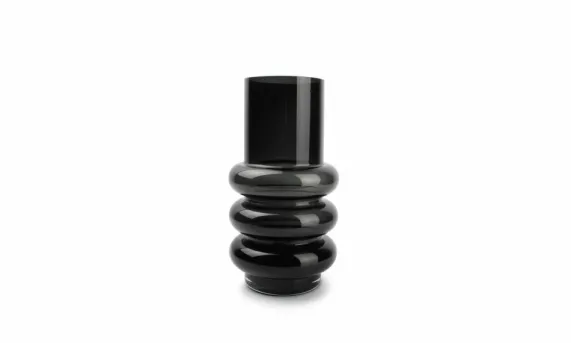 Vaas 13,5 x 26 cm Zwart Bold