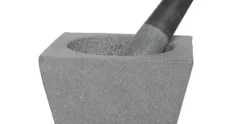 Vijzel met stamper graniet 15 cm Cosy&Trendy