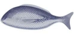 Visschaal 40 cm x 14 cm Blauw