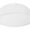 Voedselkap metaal wit 35 cm