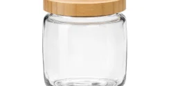 Voorraadpot met bamboo deksel 0,75 L Frigoverre