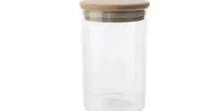 Voorraadpot met houten deksel 50 cl