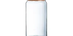 Voorraadpot met kurken deksel 1,5 L Durable