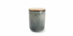 Voorraadpot 12 x 15 cm Meridian groen/blauw