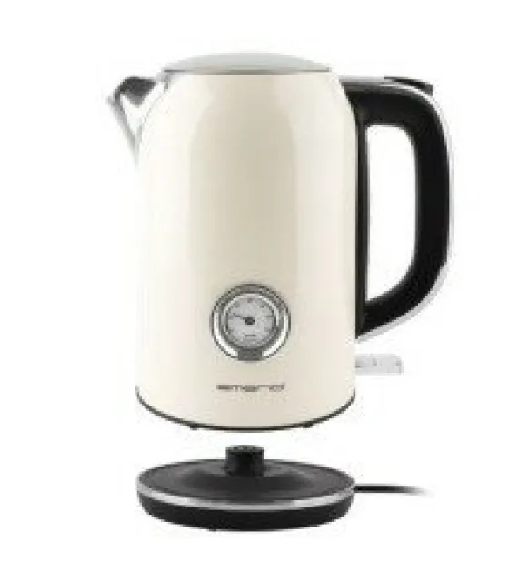 Waterkoker 1,7 liter Retro Crème Emerio