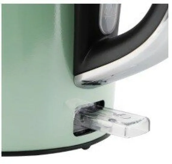 Waterkoker 1,7 liter Retro Groen Emerio