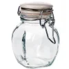 Weckpotje 12,5cl vierkante bol