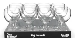 Wijnglas 19 cl set van 12 Ballon