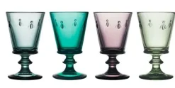 Wijnglas op voet 24cl Abeille set van 4