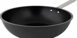 Wok 28 cm Ecodura Zwart