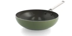 Wokpan Keramisch 28cm BK Sublime Olive Green