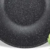 Wokpan marmeren coating 30 cm zwart