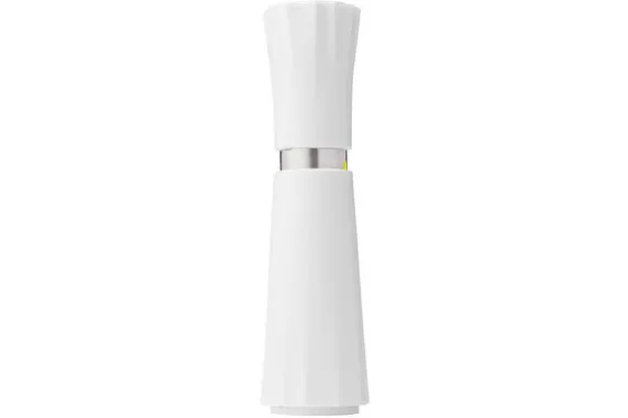 Zoutmolen regelbaar push-pull wit 20 cm