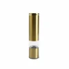 Zout- of Pepermolen 21,5 cm goud Spice